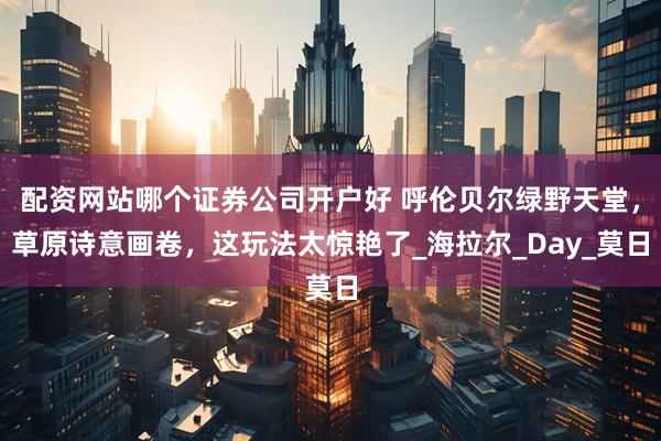 配资网站哪个证券公司开户好 呼伦贝尔绿野天堂，草原诗意画卷，这玩法太惊艳了_海拉尔_Day_莫日